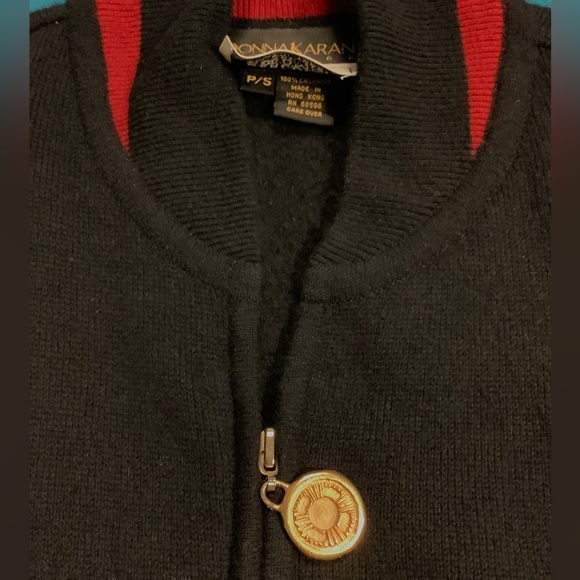 Donna Karan Bergdorf Goodman cashmere cardigan jacket - Picture 10 of 11